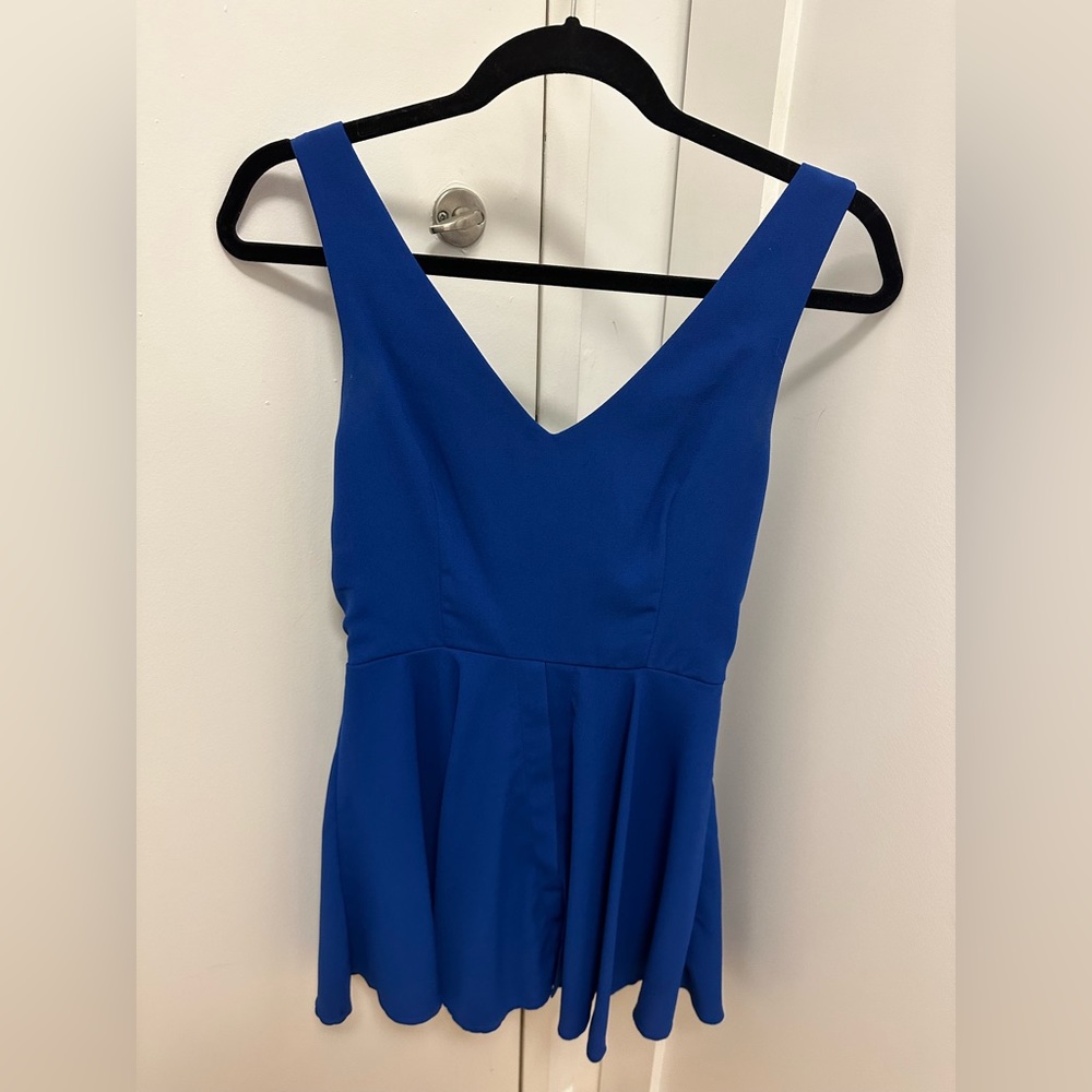Blue romper